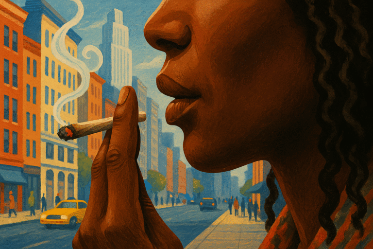 Where can you smoke weed in New York City